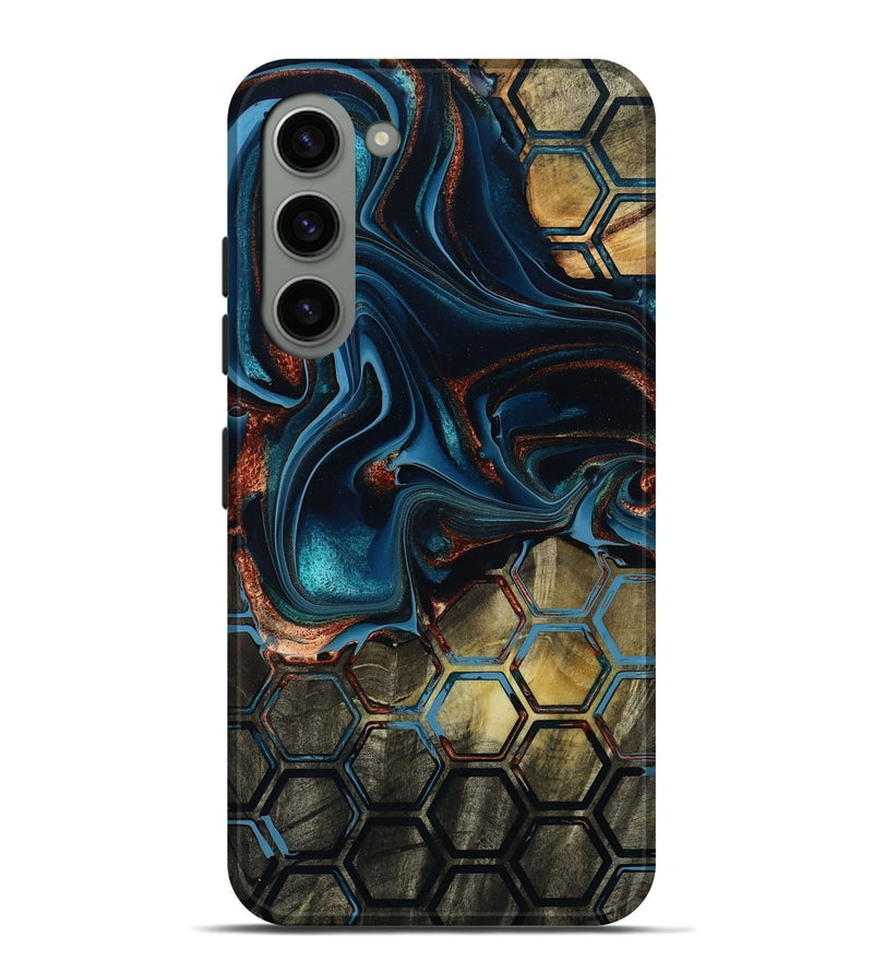 Galaxy S23 Plus Wood Live Edge Phone Case - Vena (Pattern, 801519)