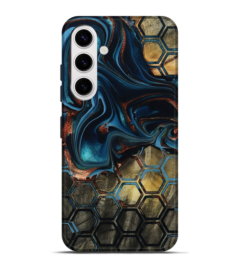 Galaxy S25 Plus Wood Live Edge Phone Case - Vena (Pattern, 801519)