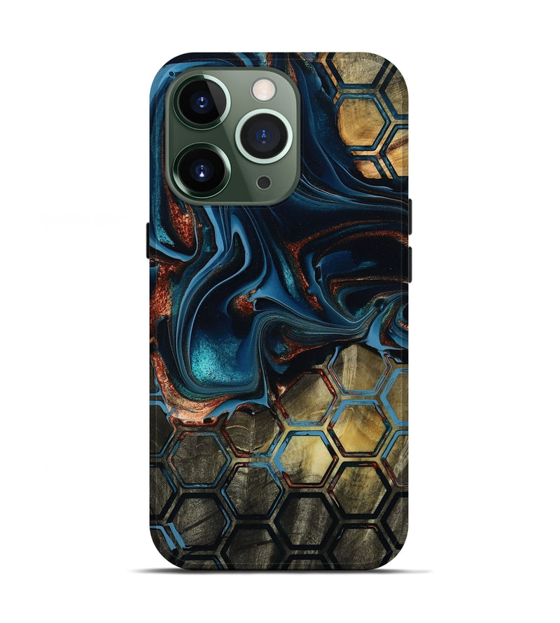 iPhone 13 Pro Wood Live Edge Phone Case - Vena (Pattern, 801519)