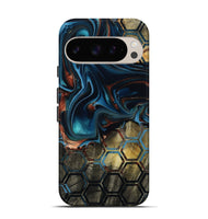 Pixel 9 Pro Wood Live Edge Phone Case - Vena (Pattern, 801519)