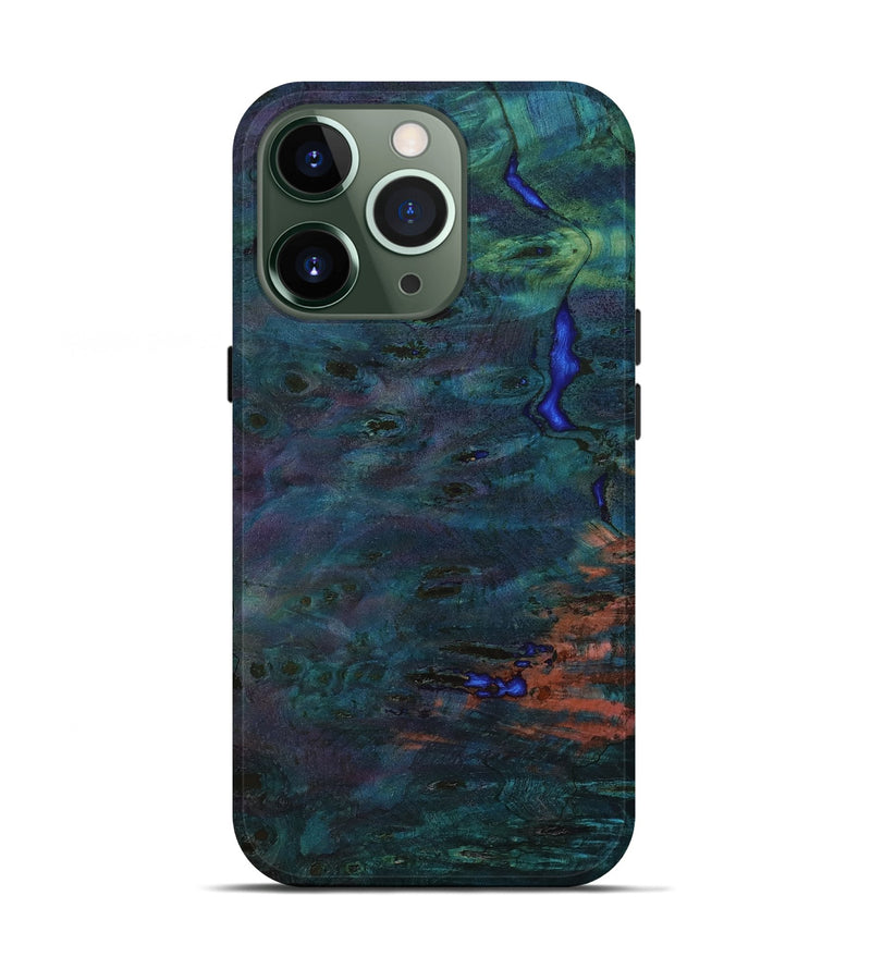 iPhone 13 Pro Wood Live Edge Phone Case - Dorotha (Wood Burl, 801520)