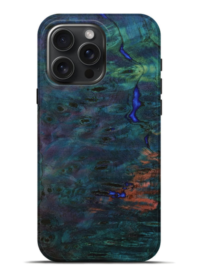 iPhone 16 Pro Max Wood Live Edge Phone Case - Dorotha (Wood Burl, 801520)