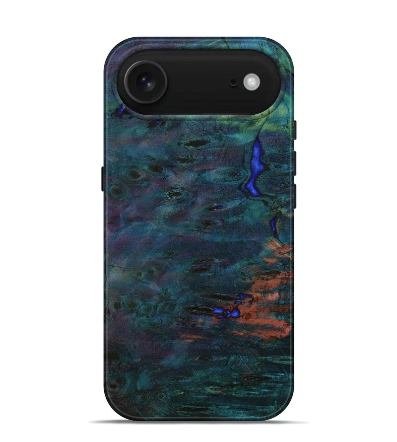 iPhone 17 Air Wood Live Edge Phone Case - Dorotha (Wood Burl, 801520)