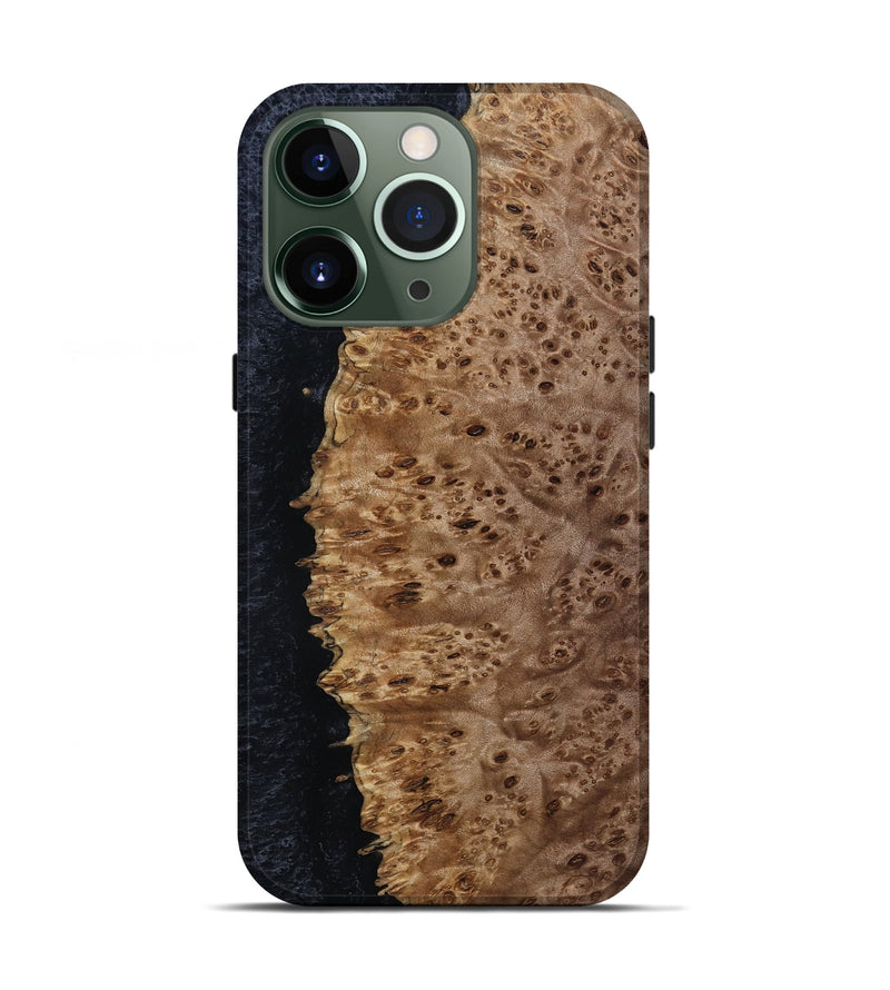 iPhone 13 Pro Wood Live Edge Phone Case - Ernest (Wood Burl, 801521)