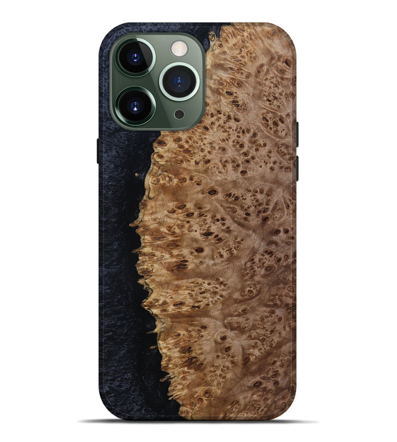 iPhone 13 Pro Max Wood Live Edge Phone Case - Ernest (Wood Burl, 801521)