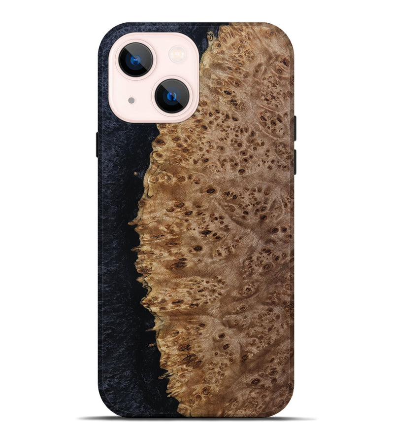 iPhone 14 Plus Wood Live Edge Phone Case - Ernest (Wood Burl, 801521)