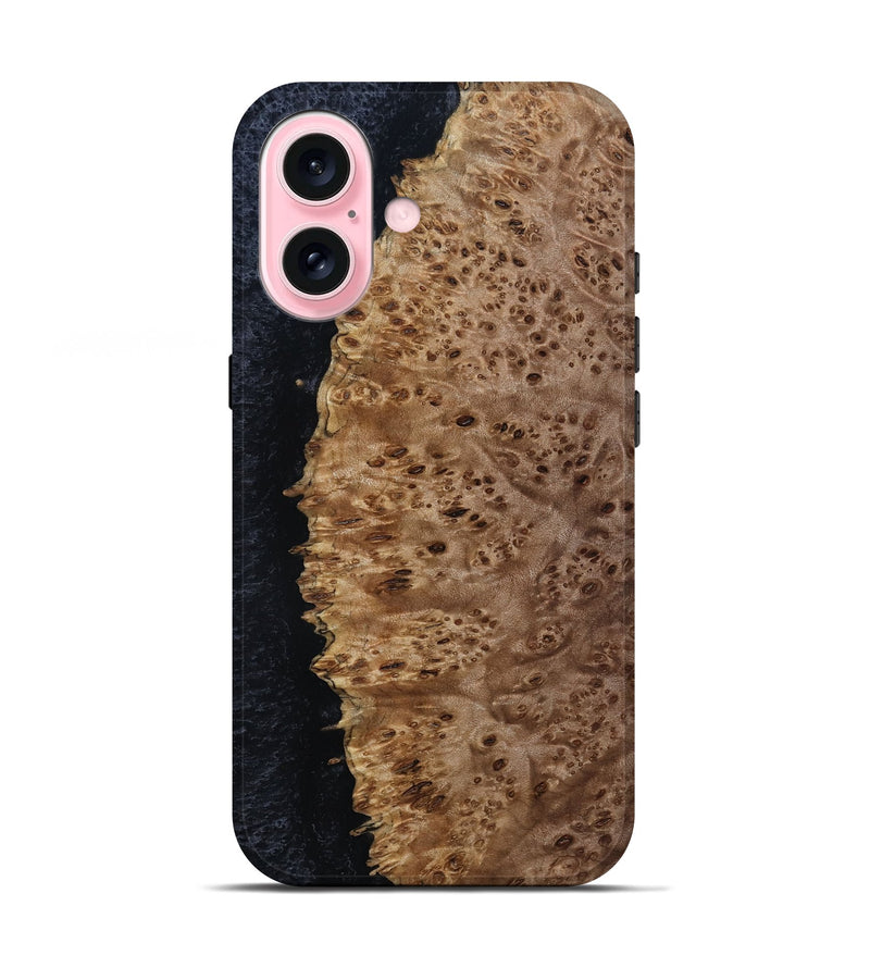iPhone 17 Wood Live Edge Phone Case - Ernest (Wood Burl, 801521)