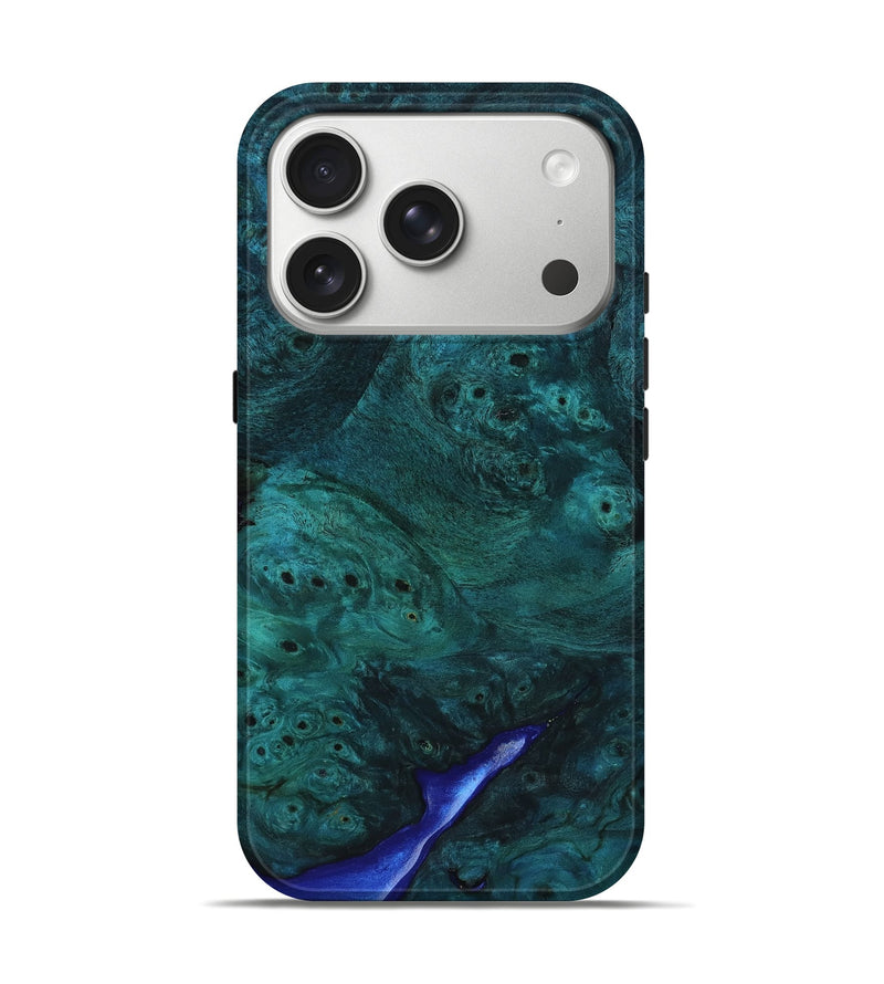 iPhone 17 Pro Wood Live Edge Phone Case - Jocelyn (Wood Burl, 801522)