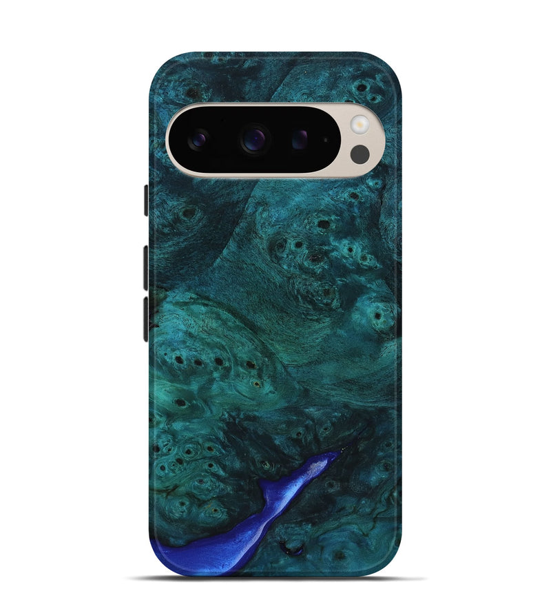 Pixel 9 Pro Wood Live Edge Phone Case - Jocelyn (Wood Burl, 801522)
