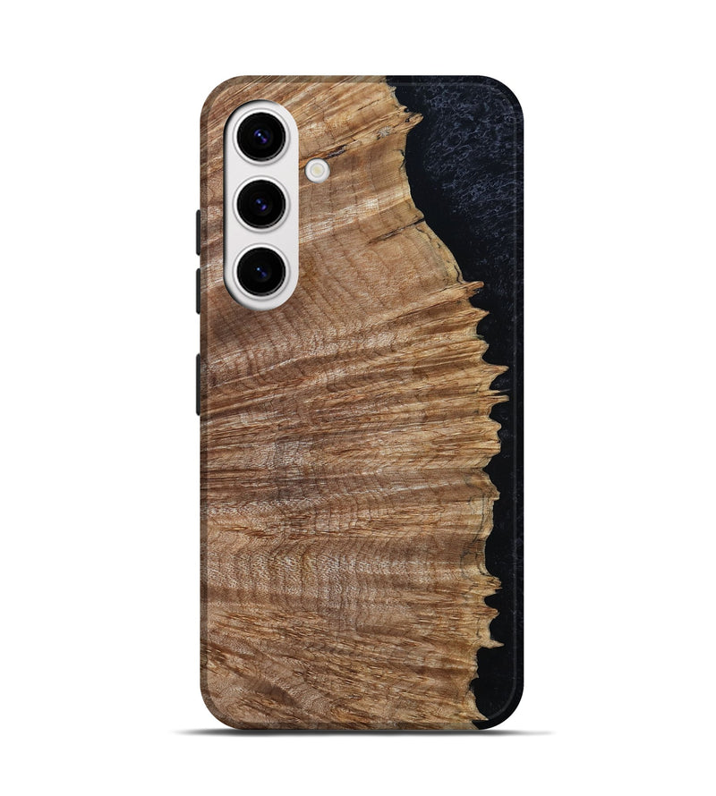 Galaxy S25 Wood Live Edge Phone Case - Otho (Wood Burl, 801523)