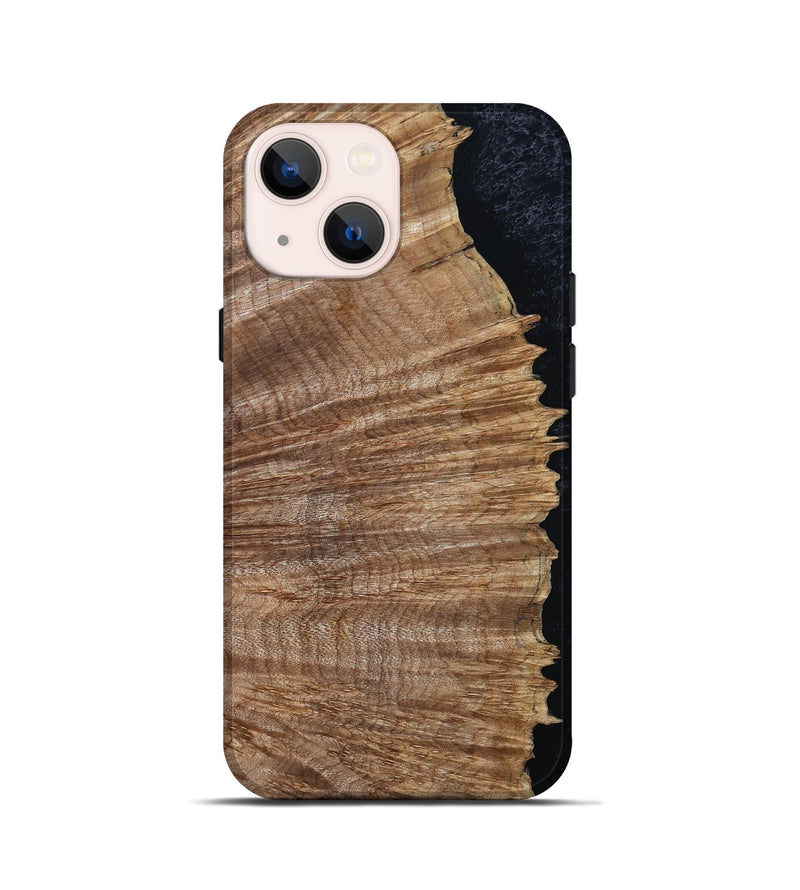 iPhone 13 mini Wood Live Edge Phone Case - Otho (Wood Burl, 801523)