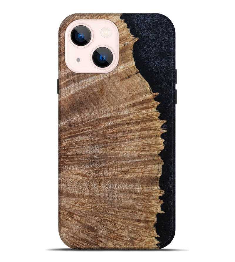iPhone 14 Plus Wood Live Edge Phone Case - Otho (Wood Burl, 801523)