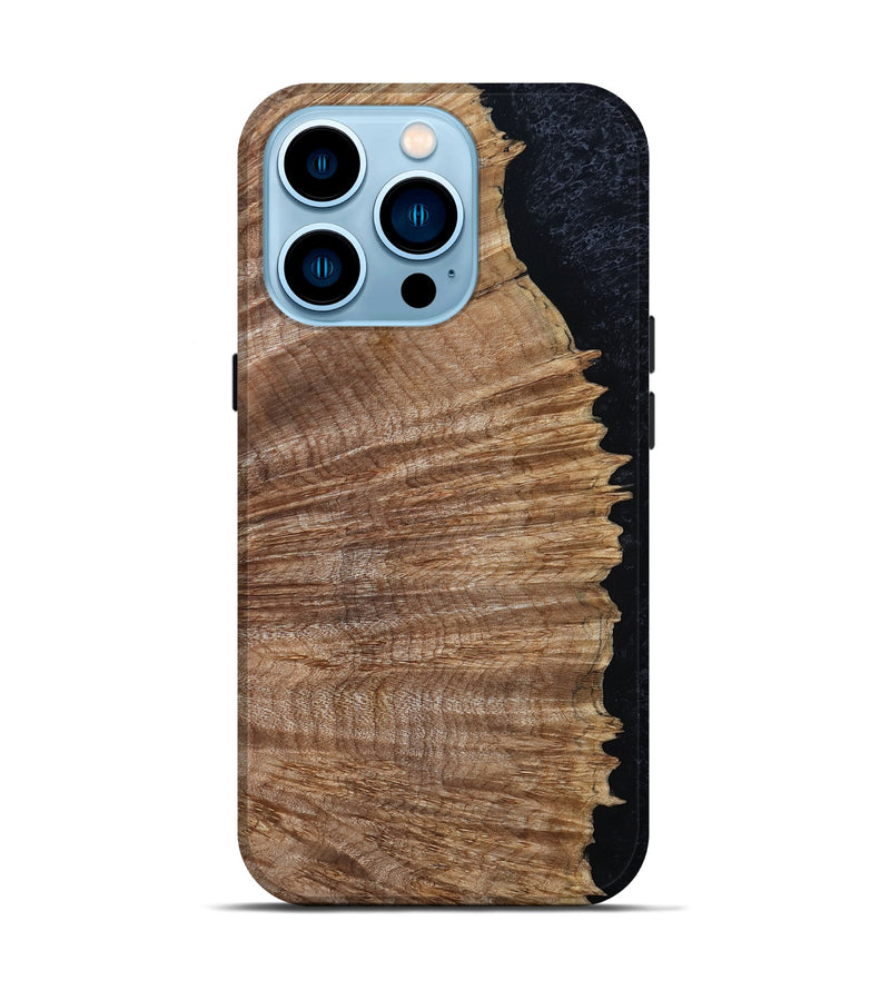 iPhone 14 Pro Wood Live Edge Phone Case - Otho (Wood Burl, 801523)