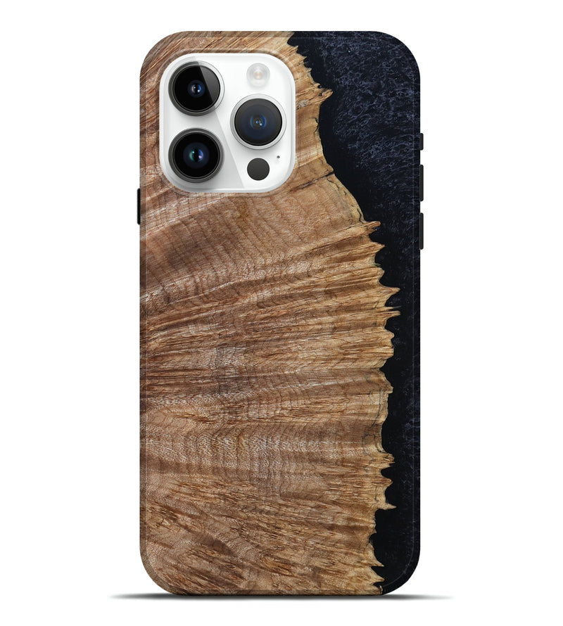 iPhone 15 Pro Max Wood Live Edge Phone Case - Otho (Wood Burl, 801523)