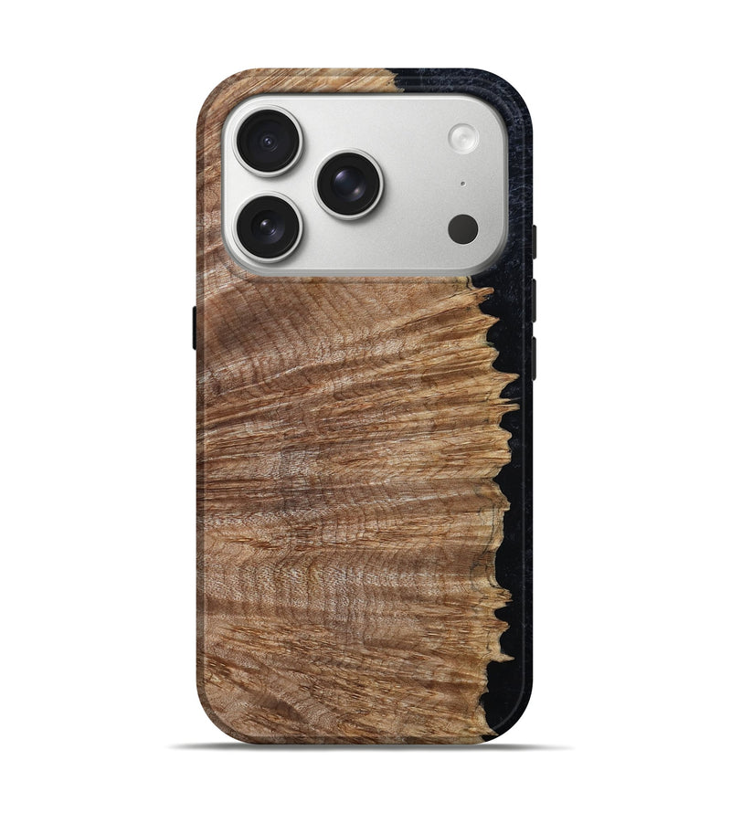 iPhone 17 Pro Wood Live Edge Phone Case - Otho (Wood Burl, 801523)