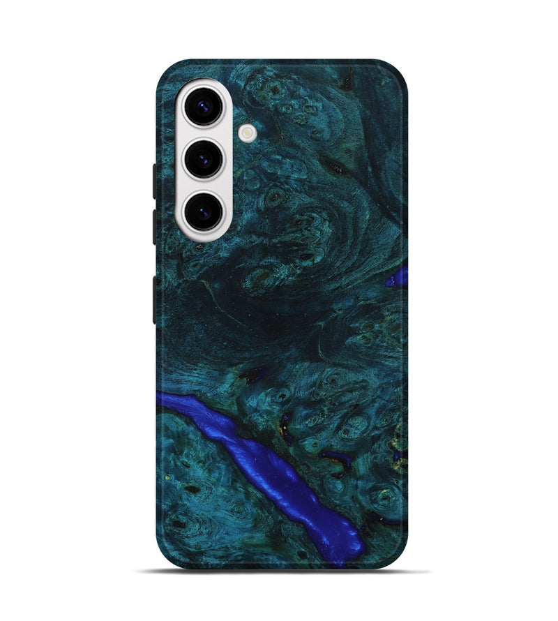 Galaxy S25 Wood Live Edge Phone Case - Lu (Wood Burl, 801524)