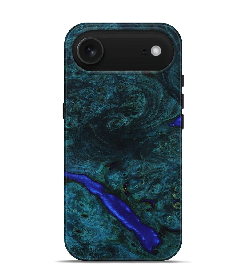 iPhone 17 Air Wood Live Edge Phone Case - Lu (Wood Burl, 801524)