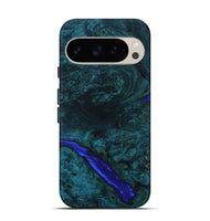 Pixel 9 Pro Wood Live Edge Phone Case - Lu (Wood Burl, 801524)