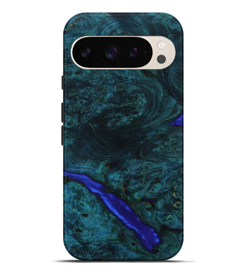 Pixel 9 Pro XL Wood Live Edge Phone Case - Lu (Wood Burl, 801524)