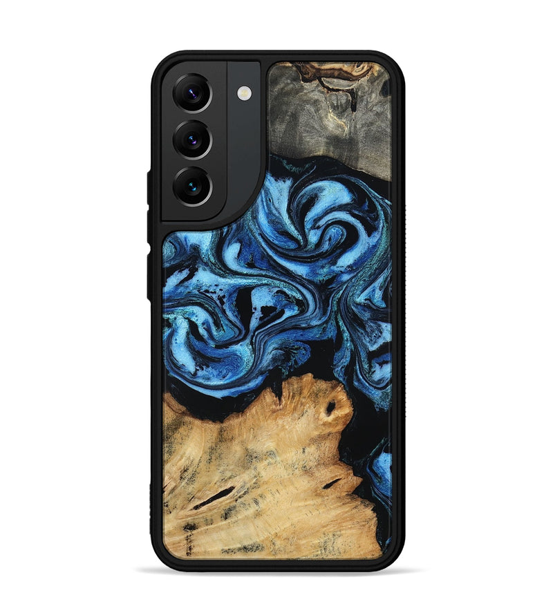 Galaxy S22 Plus Wood Phone Case - Nixon (Blue, 801528)