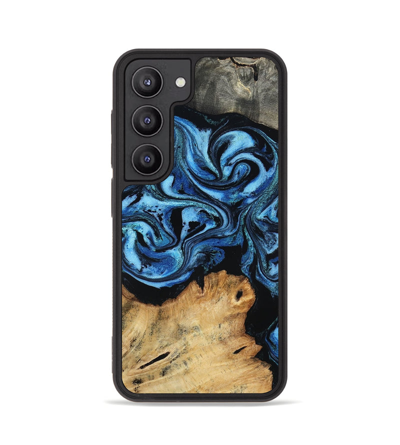 Galaxy S23 Wood Phone Case - Nixon (Blue, 801528)