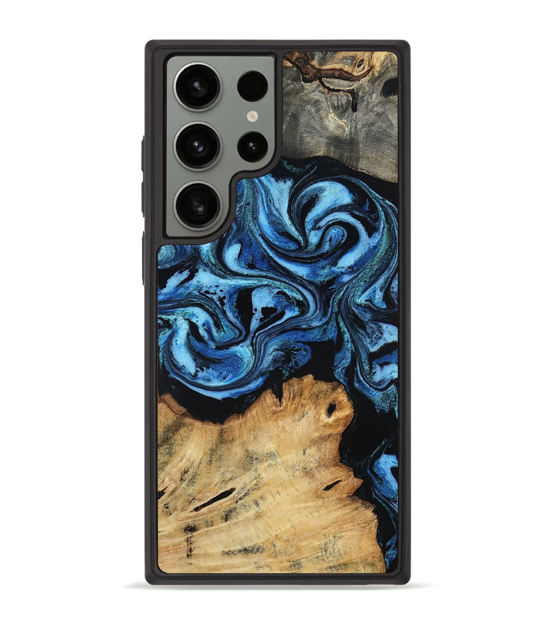 Galaxy S23 Ultra Wood Phone Case - Nixon (Blue, 801528)