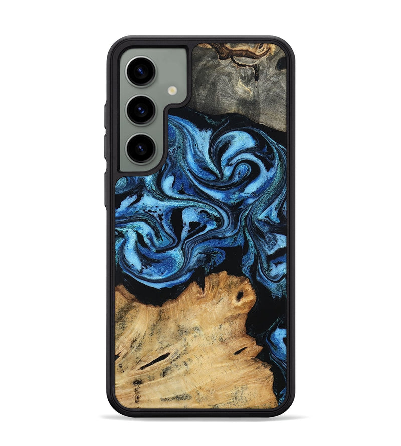 Galaxy S24 Plus Wood Phone Case - Nixon (Blue, 801528)