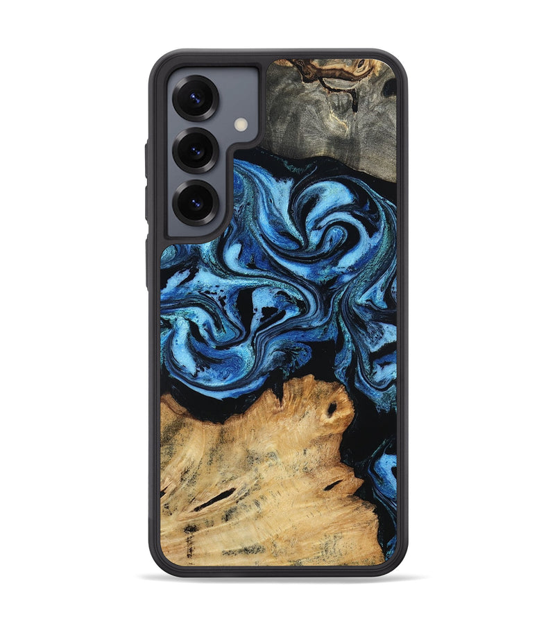 Galaxy S25 Plus Wood Phone Case - Nixon (Blue, 801528)