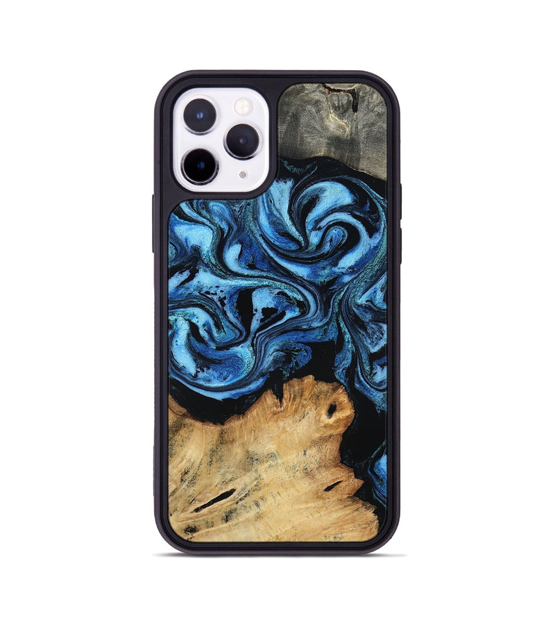 iPhone 11 Pro Wood Phone Case - Nixon (Blue, 801528)