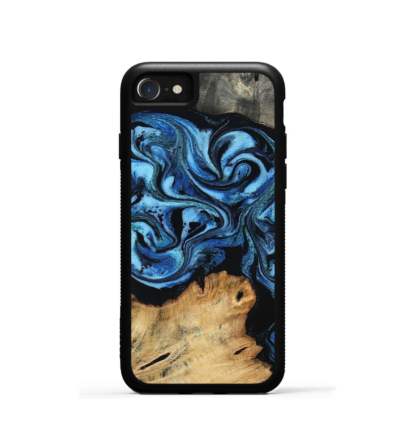 iPhone SE Wood Phone Case - Nixon (Blue, 801528)