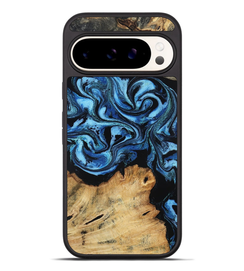 Pixel 9 Pro XL Wood Phone Case - Nixon (Blue, 801528)