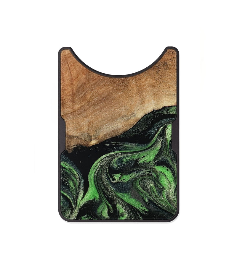 Alloy Wood Wallet - Alannah (Green, 801531)