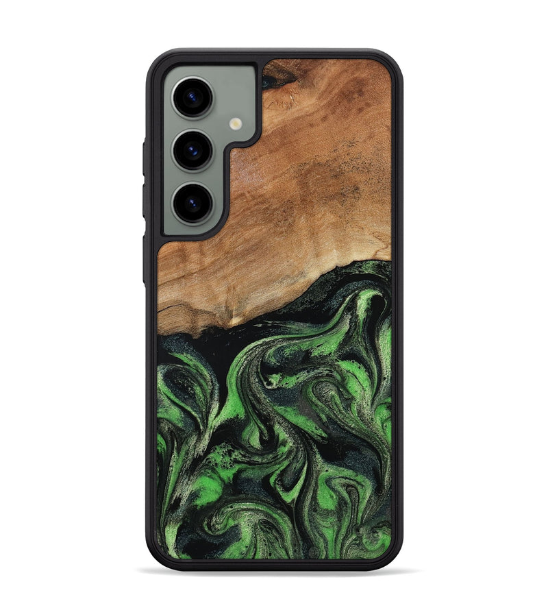 Galaxy S24 Plus Wood Phone Case - Alannah (Green, 801531)