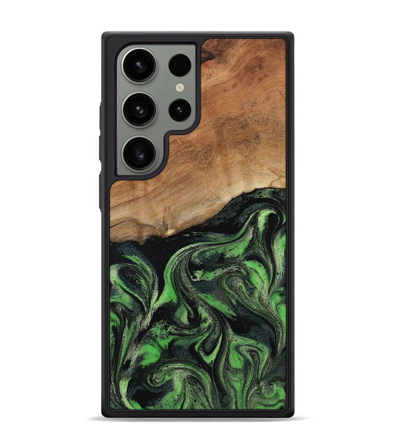 Galaxy S24 Ultra Wood Phone Case - Alannah (Green, 801531)