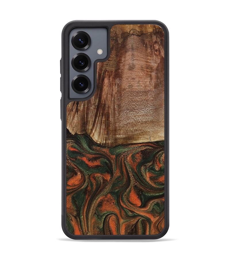 Galaxy S25 Plus Wood Phone Case - Justus (Green, 801532)