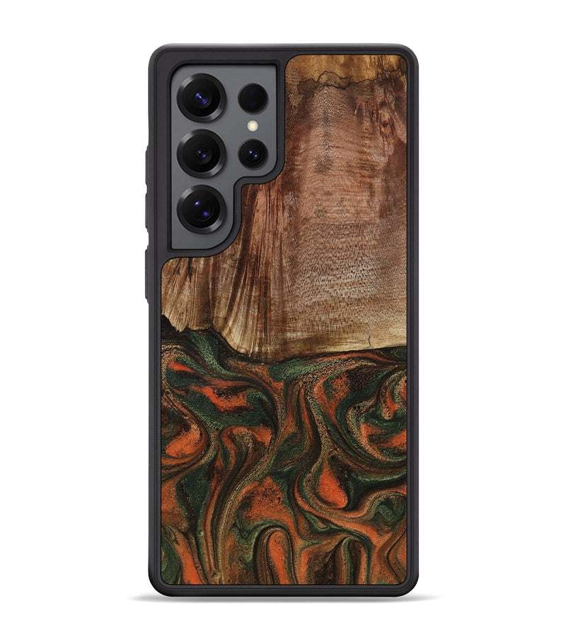 Galaxy S25 Ultra Wood Phone Case - Justus (Green, 801532)