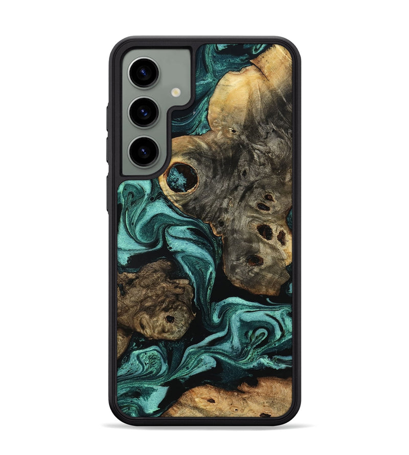 Galaxy S24 Plus Wood Phone Case - Laney (Green, 801535)