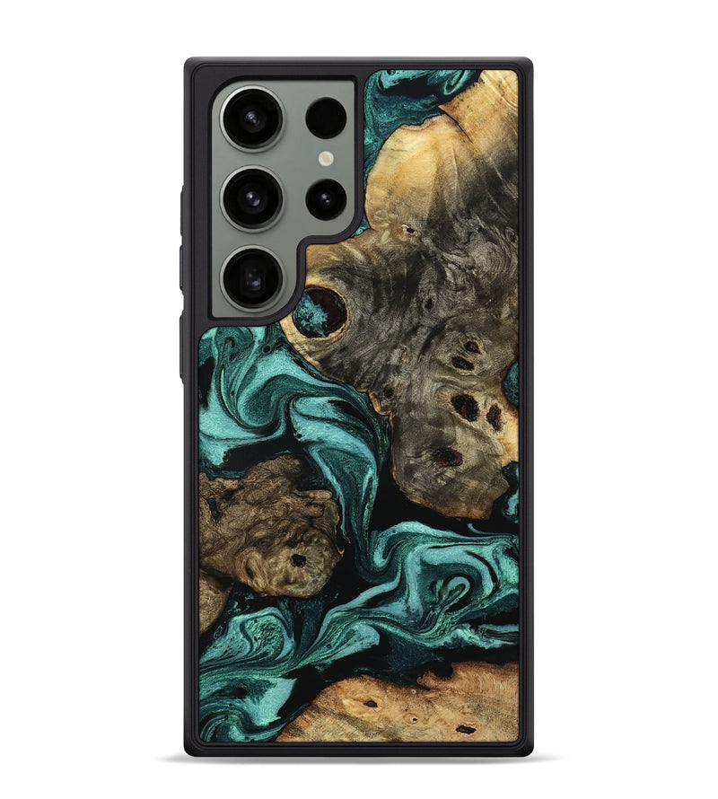 Galaxy S24 Ultra Wood Phone Case - Laney (Green, 801535)