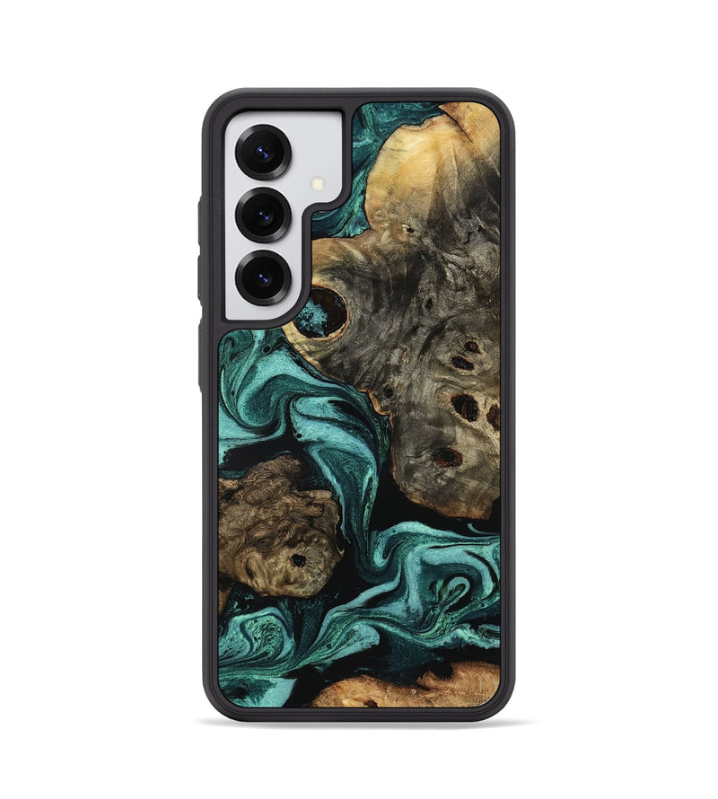 Galaxy S25 Wood Phone Case - Laney (Green, 801535)