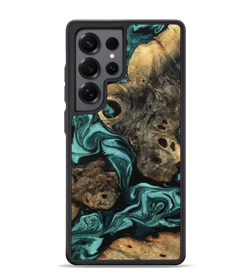 Galaxy S25 Ultra Wood Phone Case - Laney (Green, 801535)