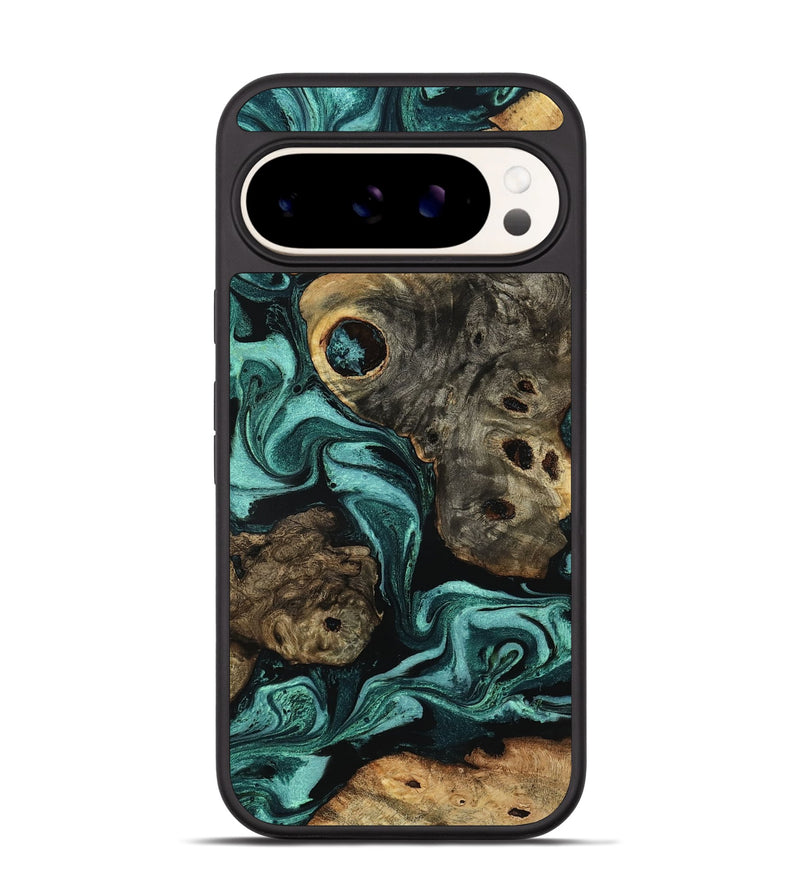 Pixel 9 Pro Wood Phone Case - Laney (Green, 801535)