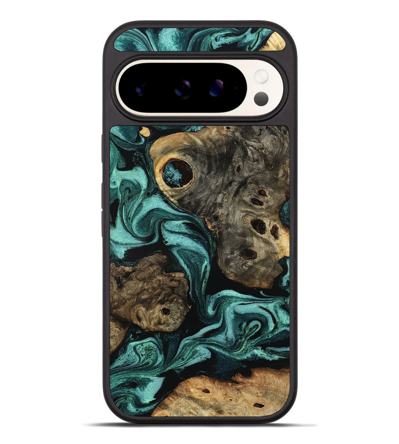 Pixel 9 Pro XL Wood Phone Case - Laney (Green, 801535)