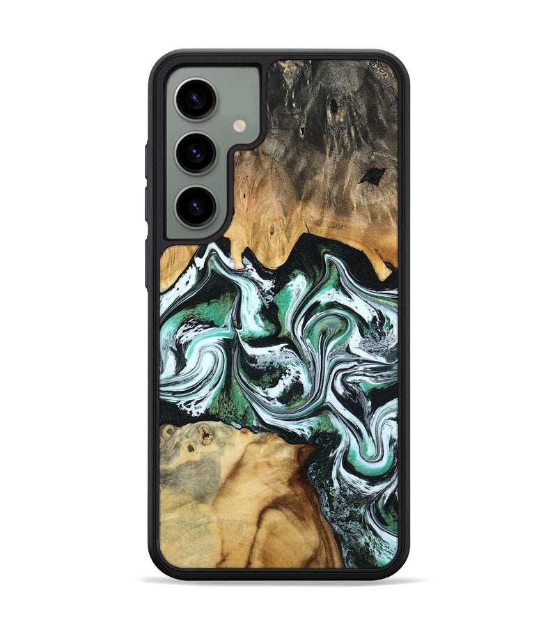 Galaxy S24 Plus Wood Phone Case - Lorine (Green, 801536)