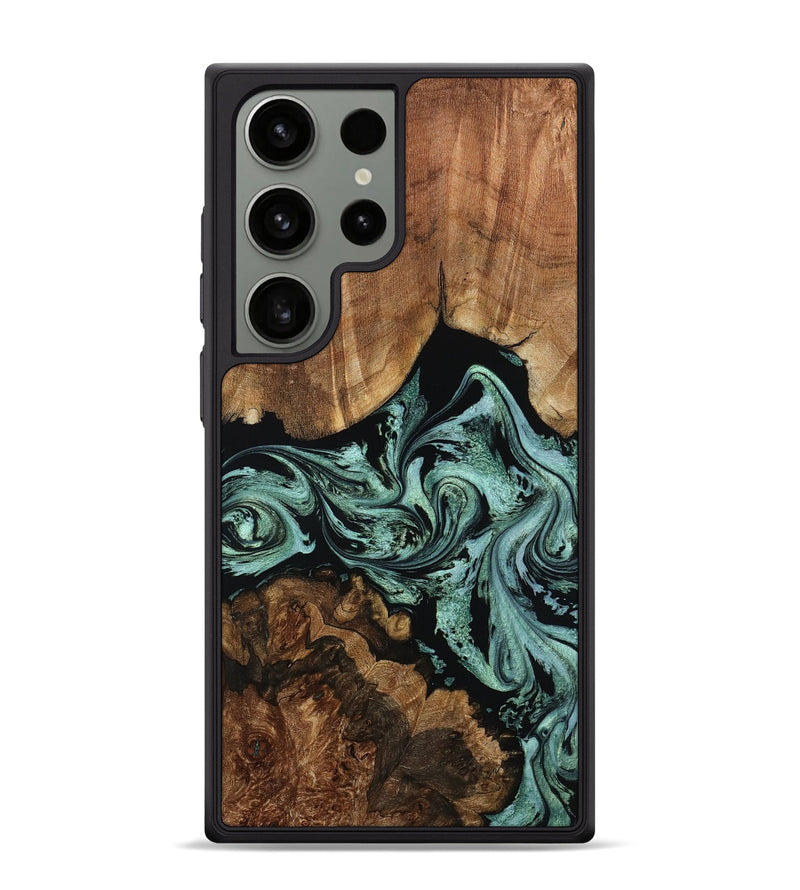 Galaxy S24 Ultra Wood Phone Case - Ashlyn (Green, 801538)