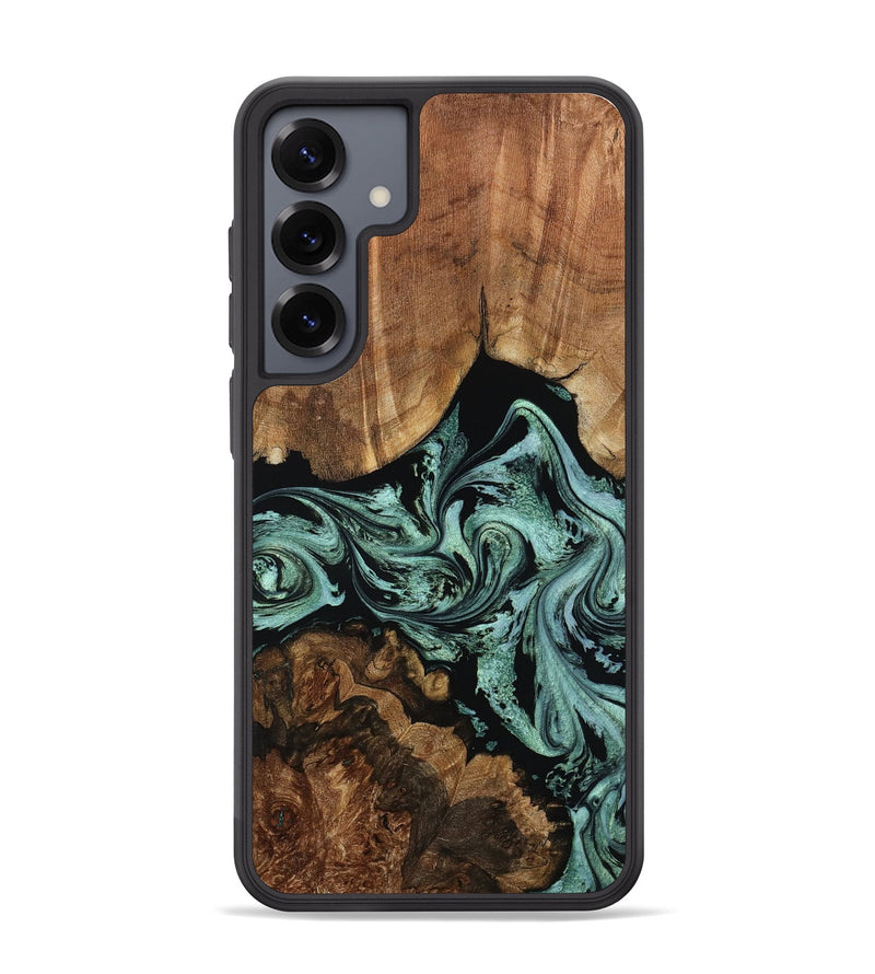 Galaxy S25 Plus Wood Phone Case - Ashlyn (Green, 801538)