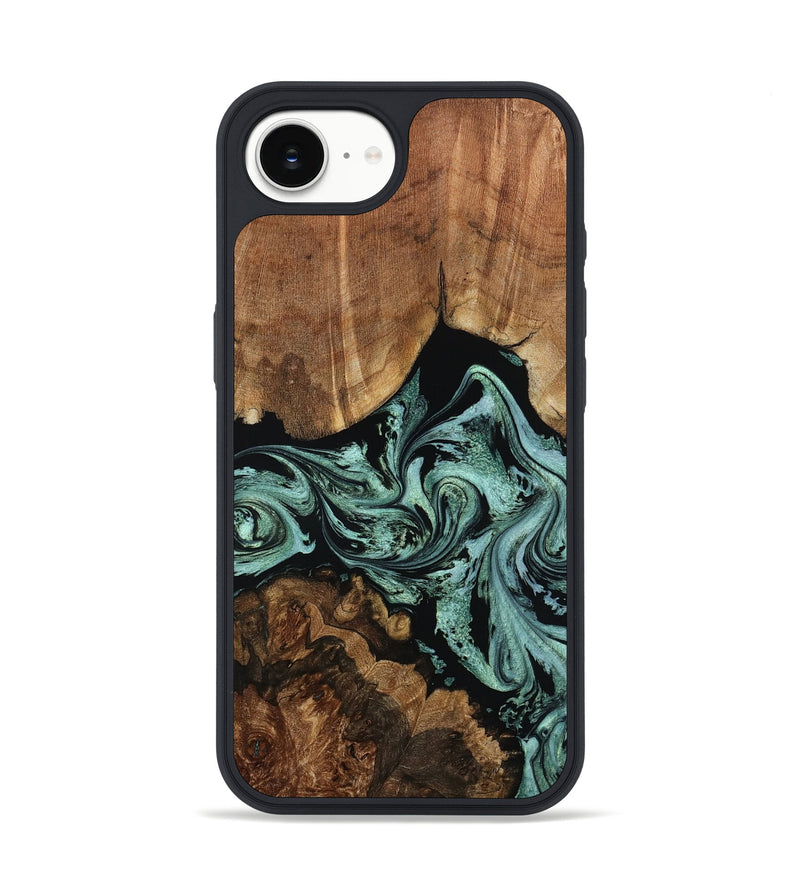 iPhone 16e Wood Phone Case - Ashlyn (Green, 801538)