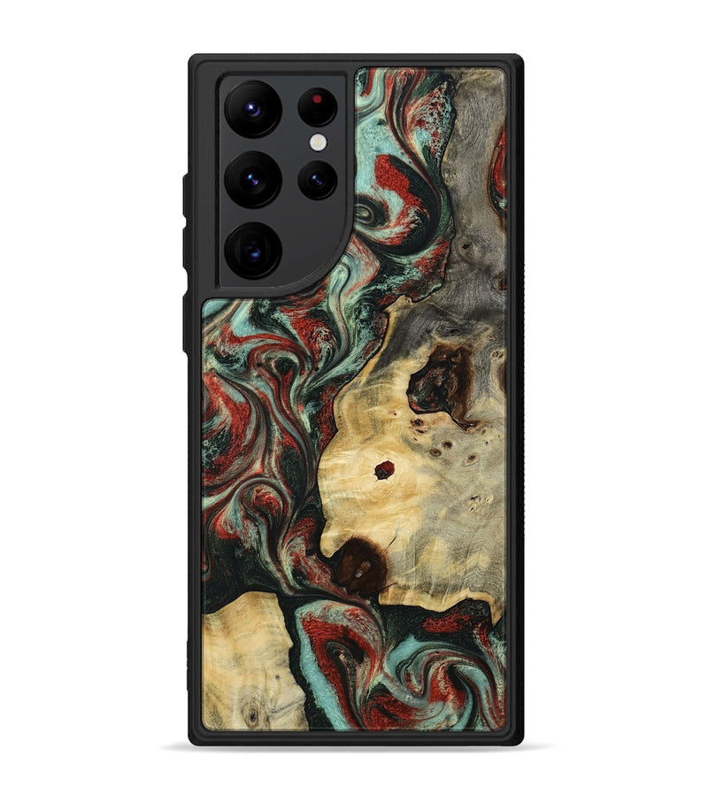 Galaxy S22 Ultra Wood Phone Case - Florida (Green, 801540)