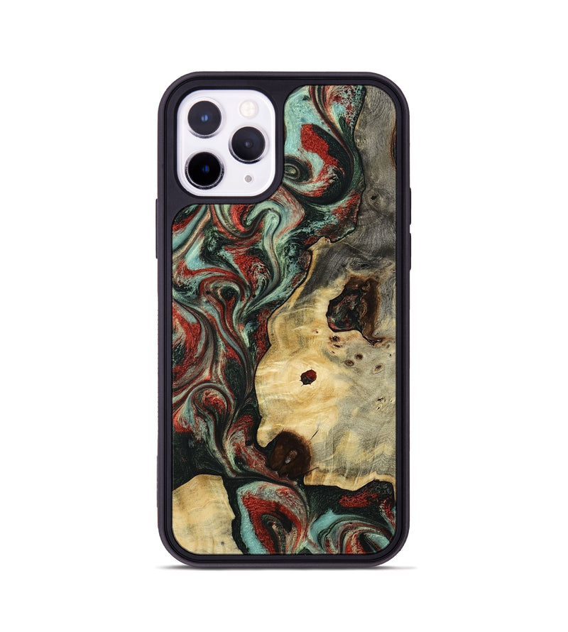 iPhone 11 Pro Wood Phone Case - Florida (Green, 801540)