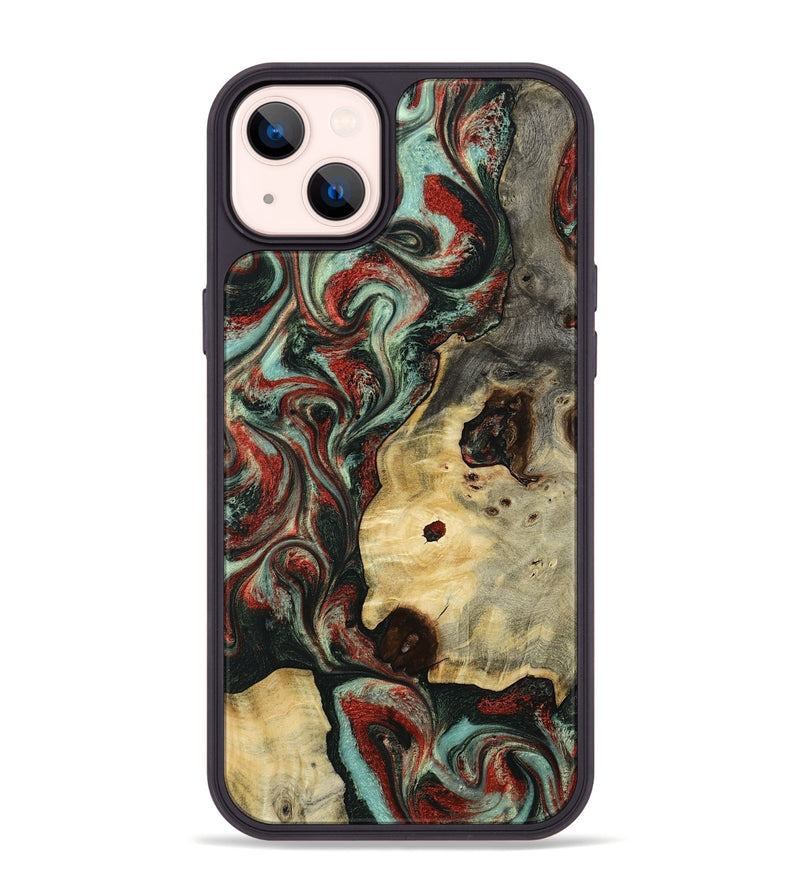 iPhone 14 Plus Wood Phone Case - Florida (Green, 801540)