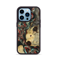 iPhone 14 Pro Wood Phone Case - Florida (Green, 801540)